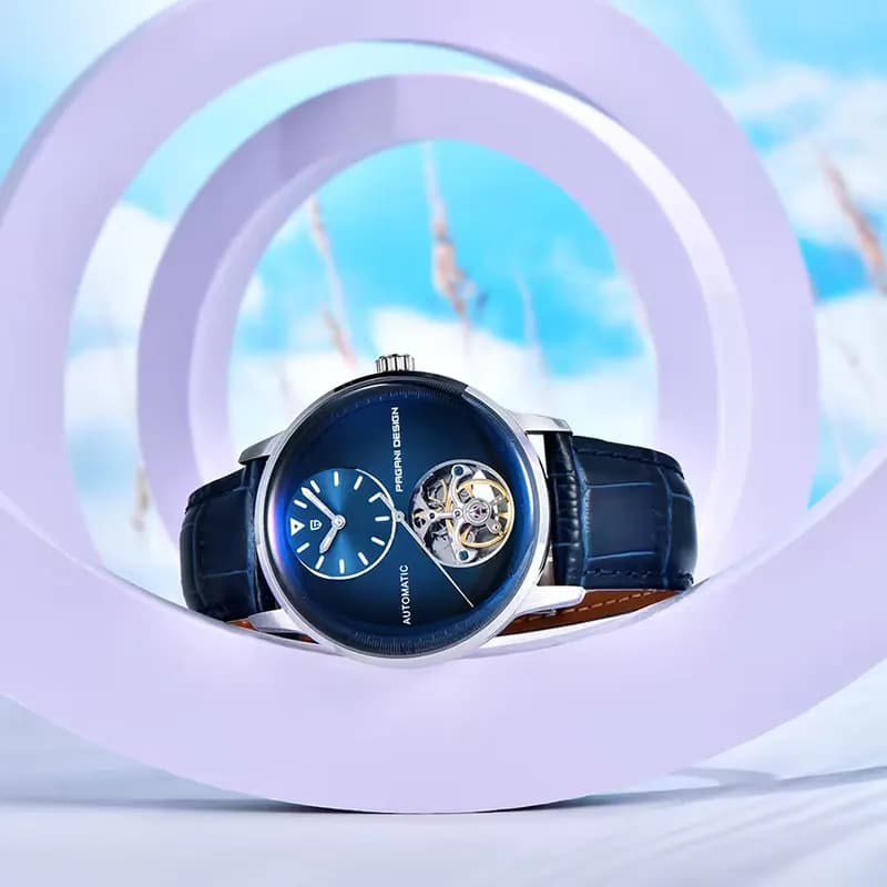 Pagani Design Tourbillon Blue Dial Automatic Men's Watch | PD-1796