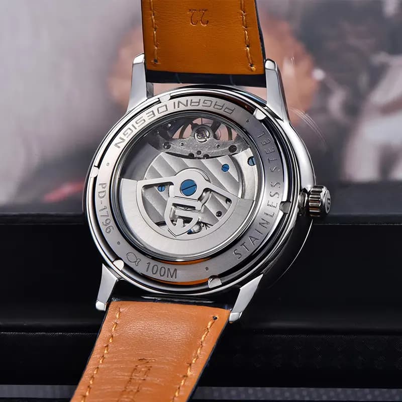 Pagani Design Tourbillon Black Dial Automatic Men's Watch | PD-1796