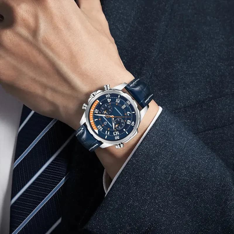 Pagani Design Chronograph Blue Dial Men's Watch | PD-1811