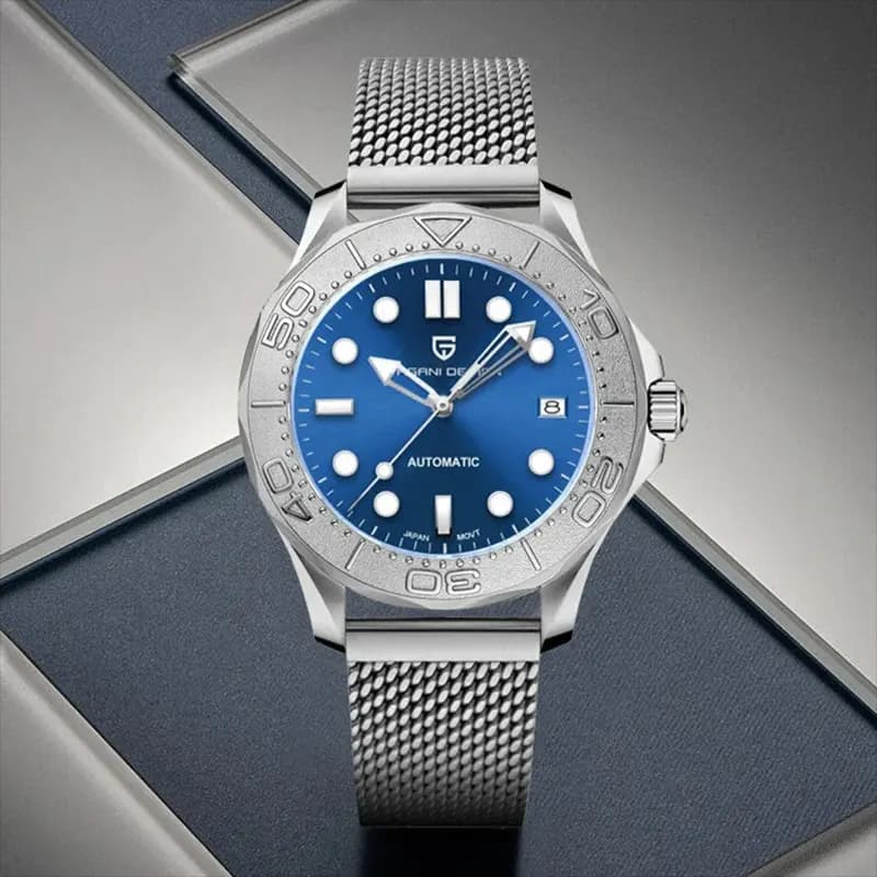 Pagani Design Blue Dial Automatic Men's Watch | PD-1818