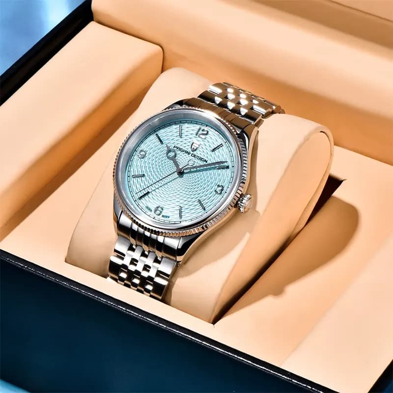 Pagani Design PD-1731 Minimalist Ice Blue Dial Men's Watch secondary view