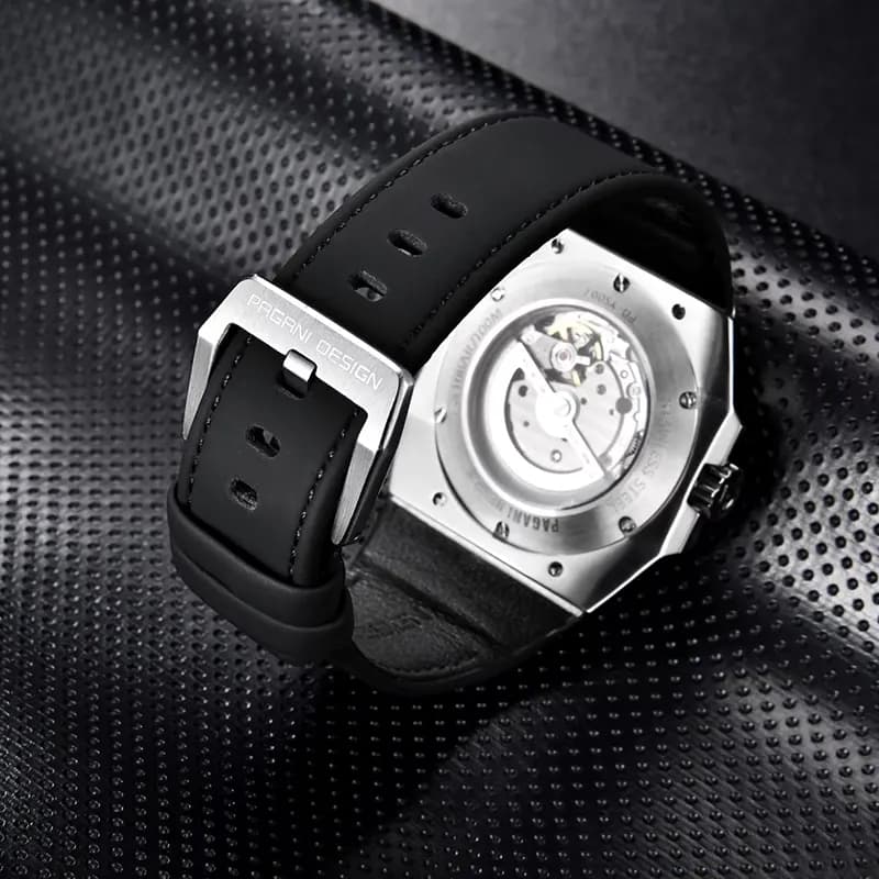 Pagani Design Skeleton Black Dial Automatic Men's Watch | PD-YS007
