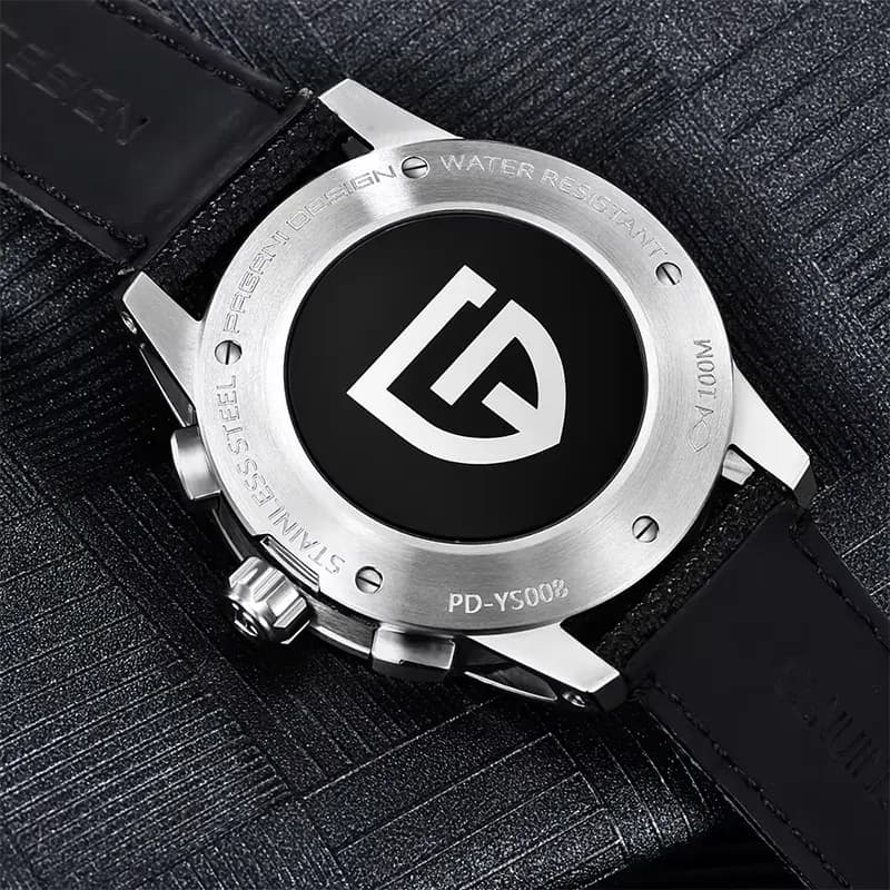 Pagani Design Chronograph Grey Black Dial Men's Watch | PD-YS008