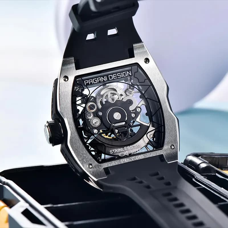 Pagani Design Skeleton Dial Automatic Men's Watch | PD-YS018
