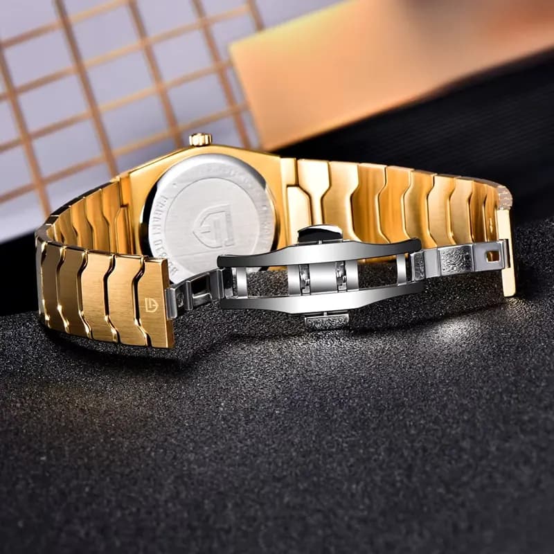 Pagani Design PD-YS020 Ultra Slim Gold Dial Men's Watch