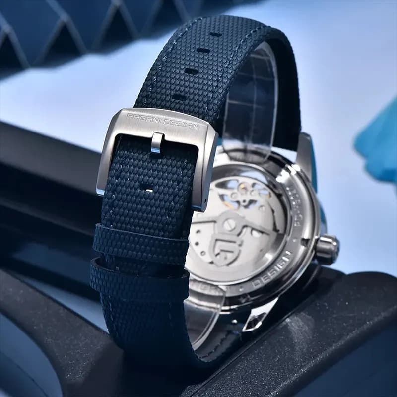 Pagani Design Tourbillon Moonphase Blue Dial Automatic Men's Watch | PD-YS021