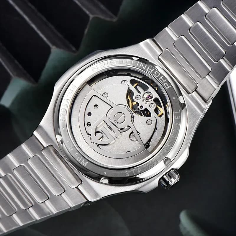 Pagani Design Open Heart Blue Dial Automatic Men's Watch | PD-YS025