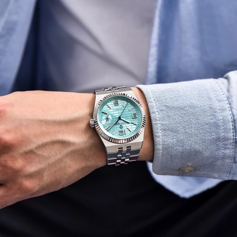 Pagani Design Land Dweller Ice Blue Dial Men's Watch | PD-YS027