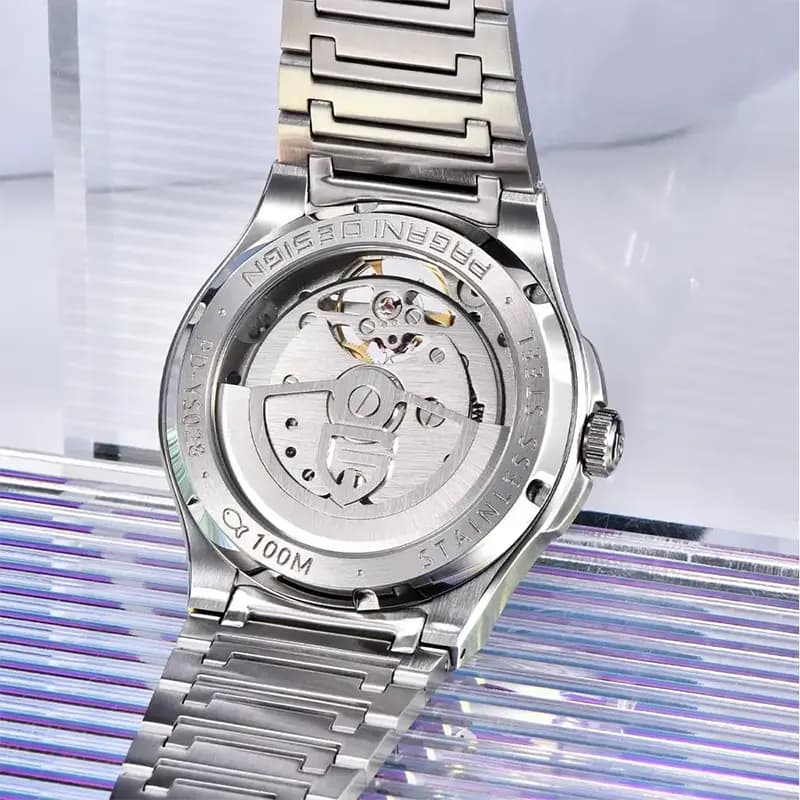 Pagani Design Tourbillon Silver Dial Automatic Men's Watch | PD-YS028