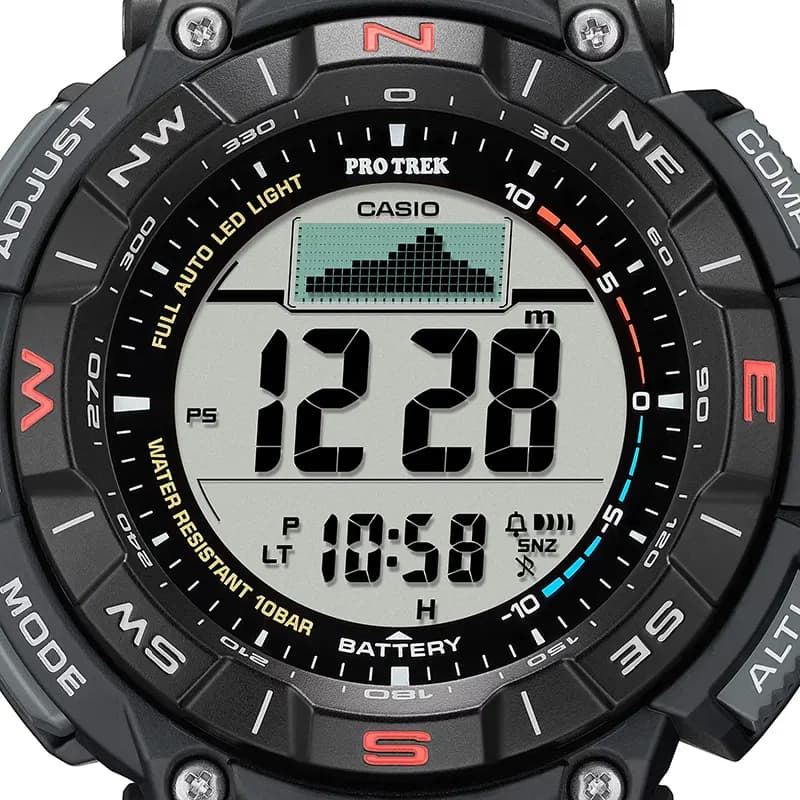 Casio Pro Trek PRG-340-1 Solar Powered Digital Men's Watch