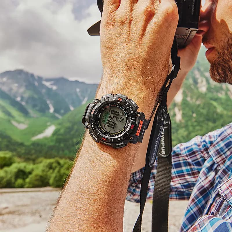 Casio Pro Trek PRG-340-1 Solar Powered Digital Men's Watch