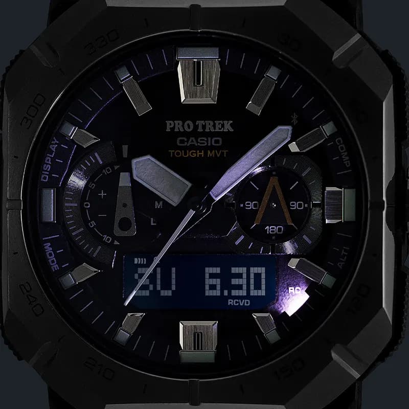 Casio Pro Trek Triple Sensor Tough Solar Bluetooth Men's Watch | PRW-B1000-1