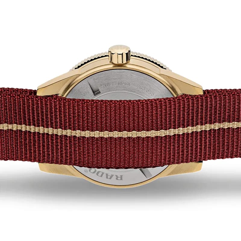 Rado Captain Cook Automatic Bronze Burgundy Dial Men's Watch | R32504407