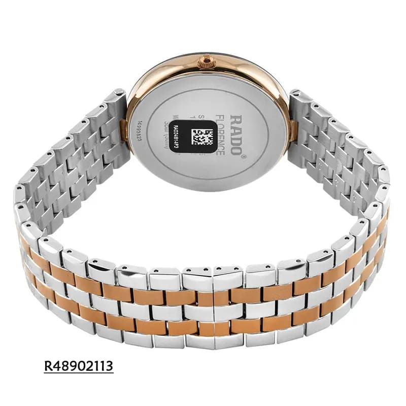 Rado Florence Antique Cream Dial Two-tone Couple Watch | R48902113/R48900113