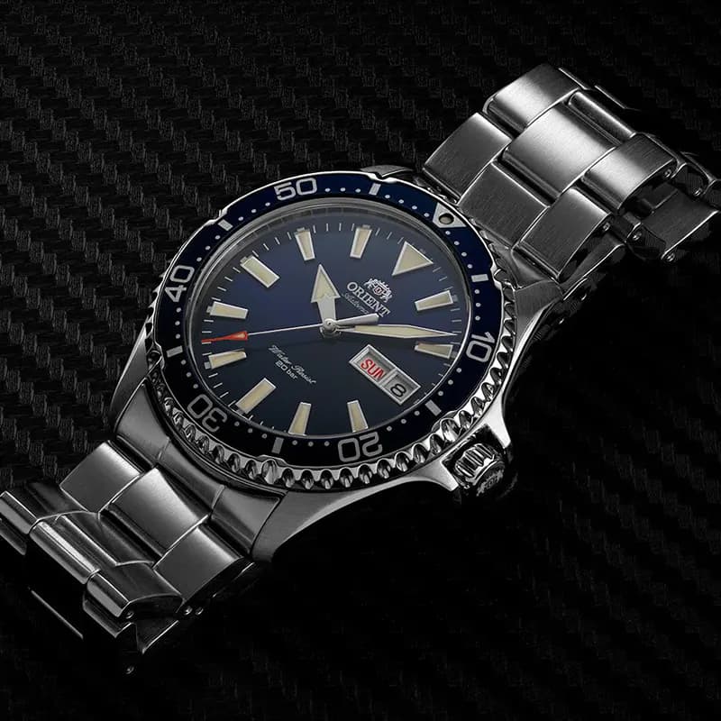 Orient Kamasu Automatic Blue Dial Men's Watch | RA-AA0002L19A