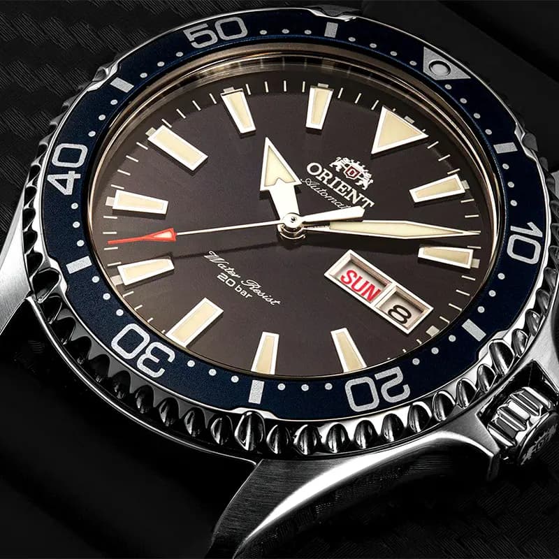 Orient Kamasu Automatic Blue Dial Men's Watch | RA-AA0006L