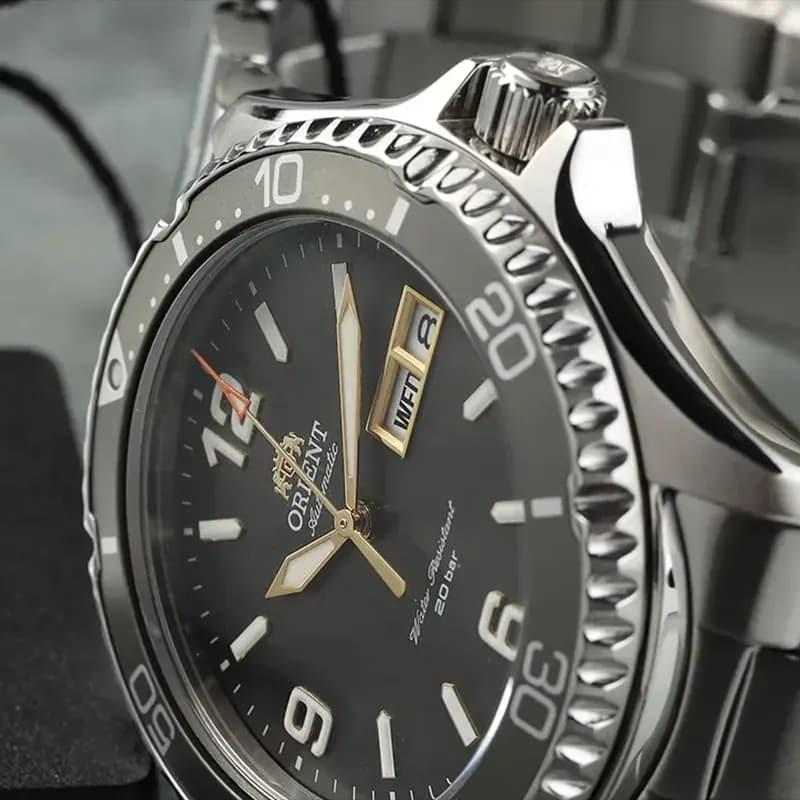 Orient Mako III Automatic Grey Dial Men’s Watch | RA-AA0819N19B