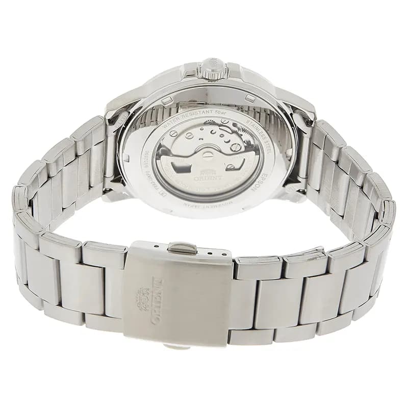 Orient Contemporary Day-Date Black Dial Automatic Men's Watch | RA-AA0C01B