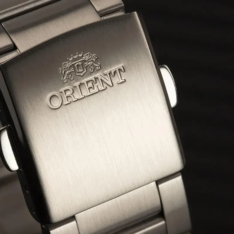 Orient Contemporary Day-Date White Dial Automatic Men's Watch | RA-AA0C03S