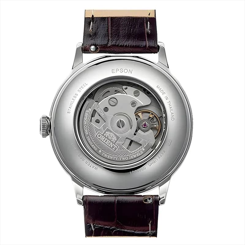 Orient Bambino Version II Arabic Numerals Ivory Dial Men's Watch | RA-AC0039Y