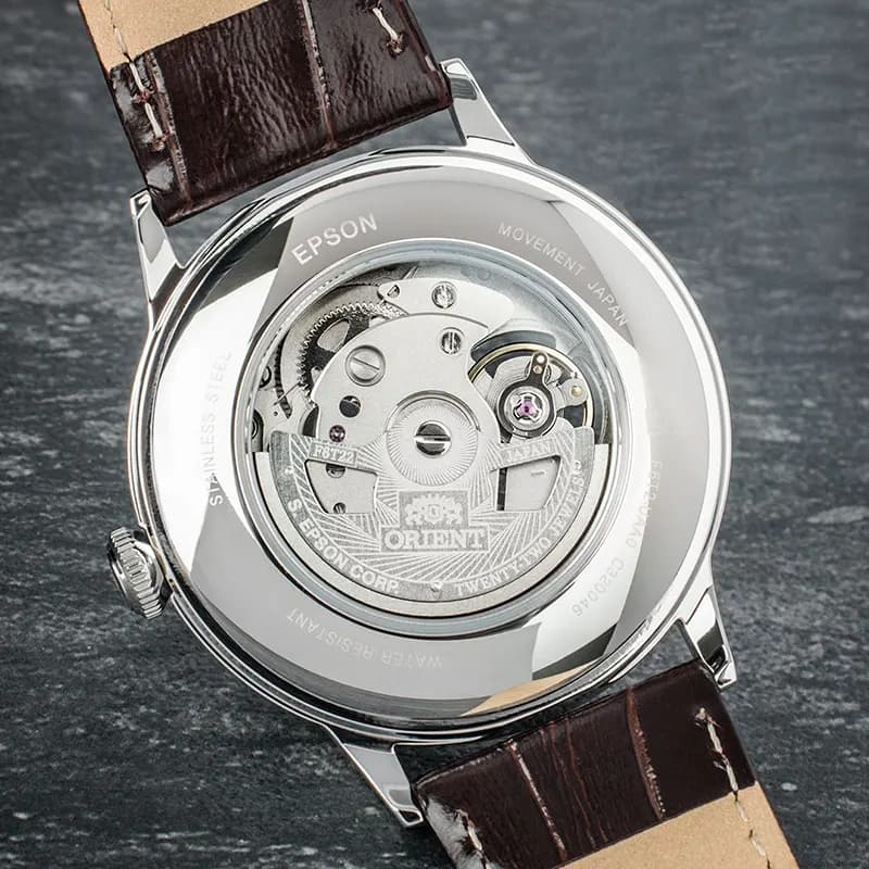 Orient Bambino Open Heart Automatic Men's Watch | RA-AG0002S
