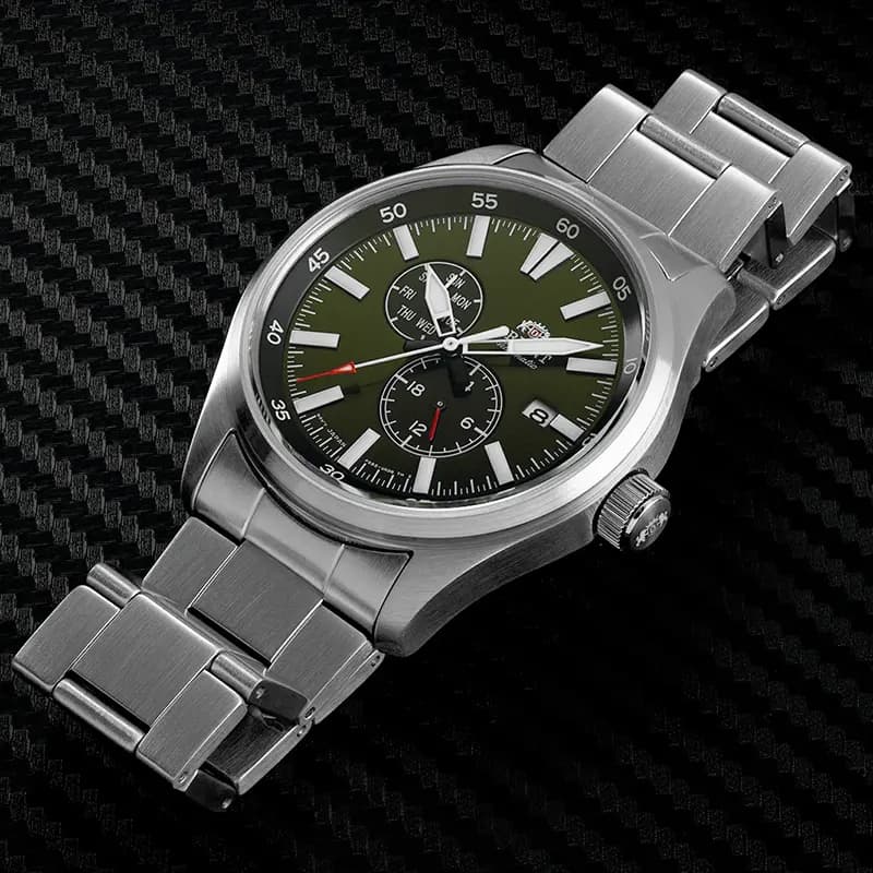 Orient Defender II Automatic Green Dial Men's Watch | RA-AK0402E10B