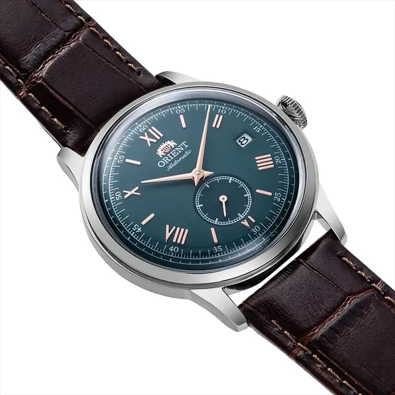 Orient Bambino Version II Small Seconds Green Dial Men's Watch | RA-AP0102E