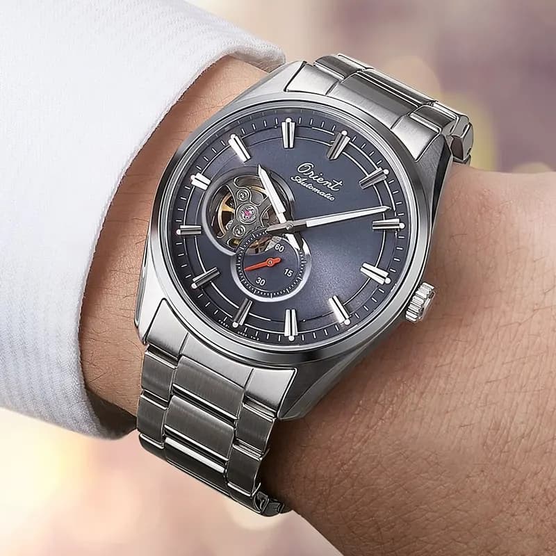 Orient Stretto Semi-Skeleton 75th Anniversary Limited Edition Men's Watch | RA-AR0012N