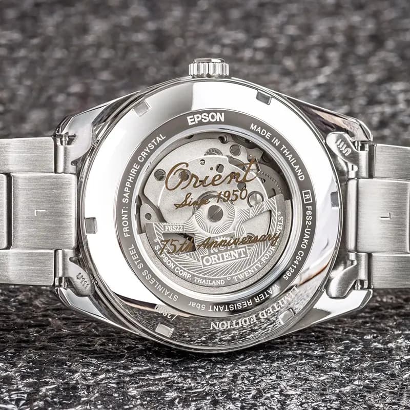 Orient Stretto Semi-Skeleton 75th Anniversary Limited Edition Men's Watch | RA-AR0012N