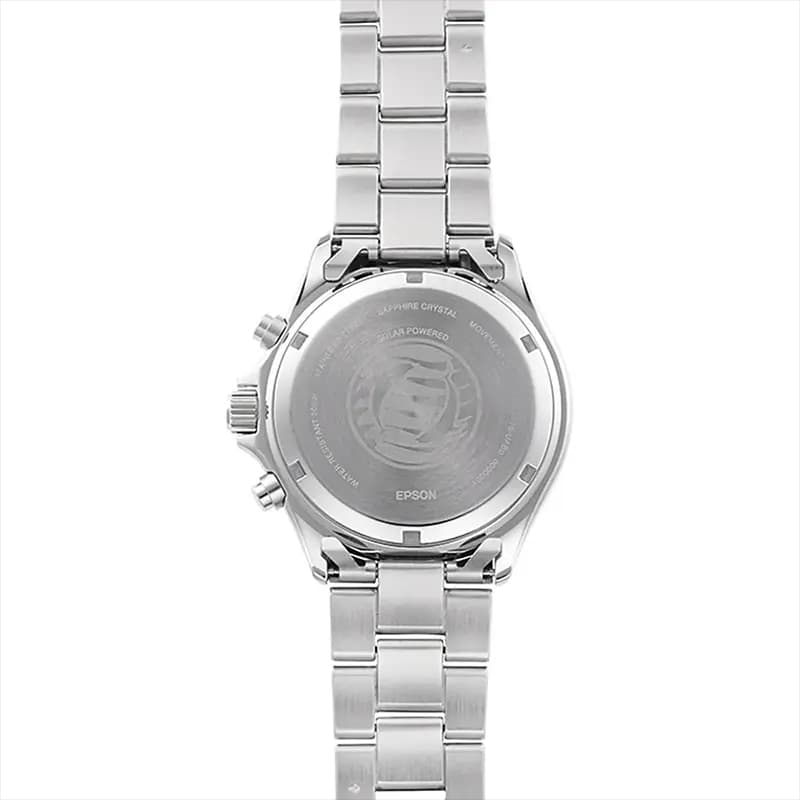 Orient Mako JDM Solar Chronograph Panda Dial Men's Watch | RN-TX0203S