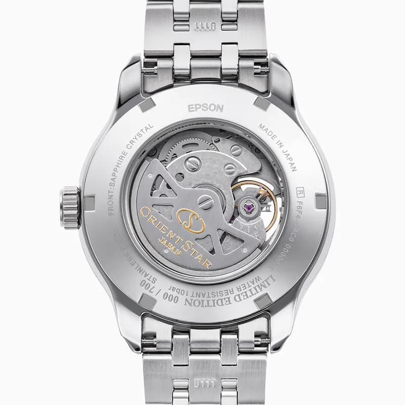 Orient Star Contemporary Layered Skeleton Mint Green Dial Limited Edition Men's Watch | RE-AV0B11E