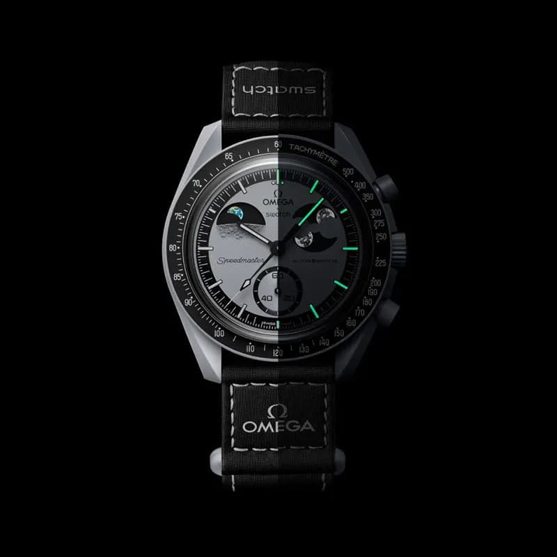 Omega x Swatch Mission to Earthphase Bioceramic Moonswatch | S033M700