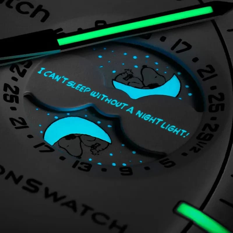 Omega x Swatch Mission To The Moonphase Bioceramic Moonswatch | S033W700