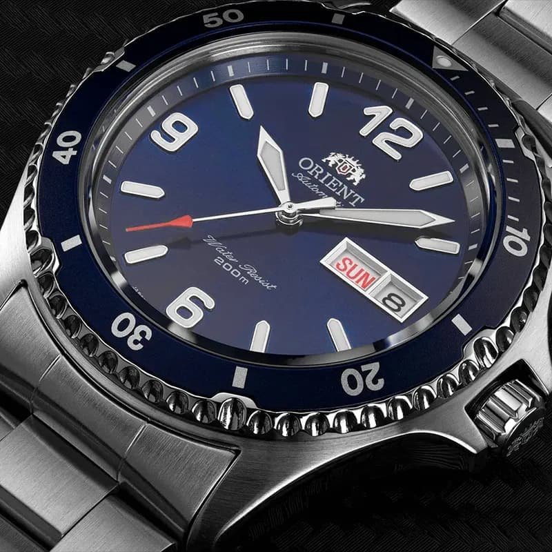 Orient Mako II Automatic Blue Dial Men’s Watch | AA02002D