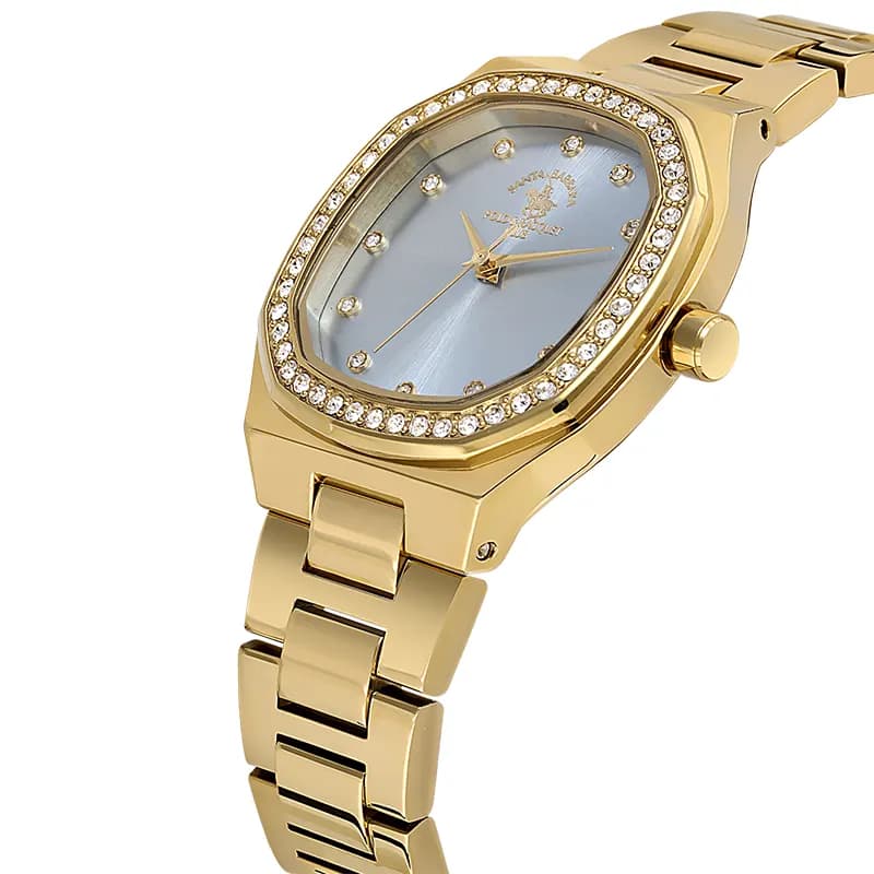 Santa Barbara Polo & Racquet Club Blue Dial Ladies Watch | SB.1.10625-4 secondary view
