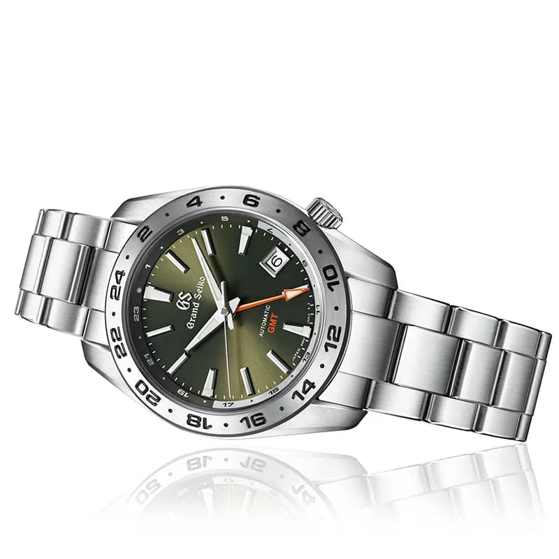 Grand Seiko GMT Green Dial Automatic Men’s Watch | SBGM247