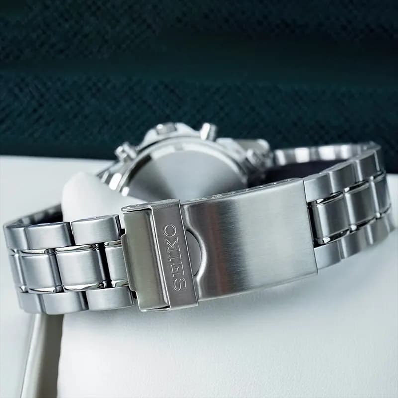 Seiko Spirit Chronograph White Dial Men’s Watch | SBTQ039