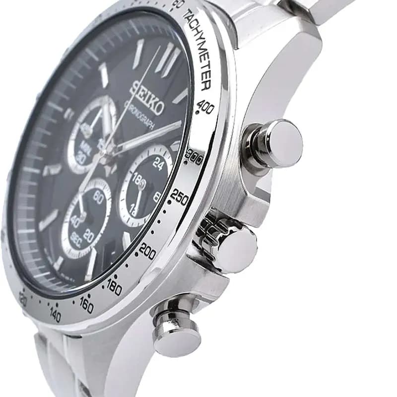 Seiko Spirit SBTR013 Chronograph Black Dial Men’s Watch