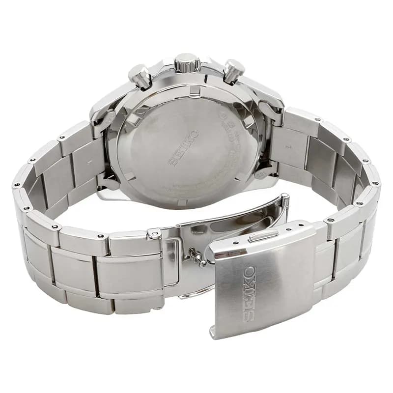 Seiko Spirit SBTR013 Chronograph Black Dial Men’s Watch