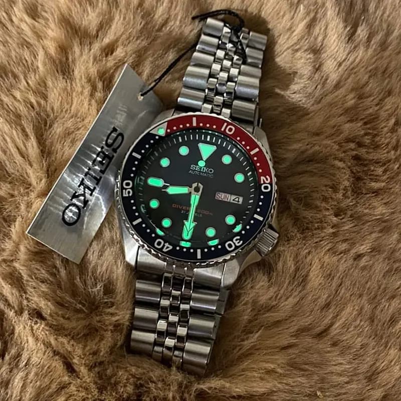 Seiko SKX Diver's Automatic Blue Dial Men's Watch | SKX009J