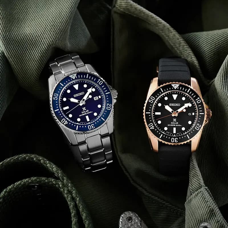 Seiko Prospex Solar Scuba Diver's Blue Dial Men’s Watch | SNE585P1
