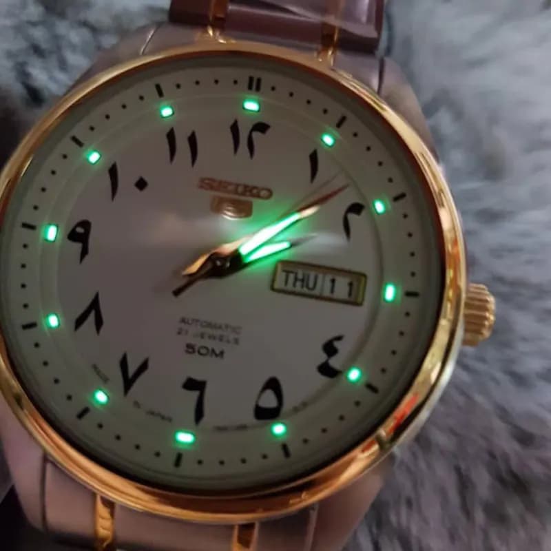 Seiko 5 Automatic White Dial Men’s Watch | SNKP22J1