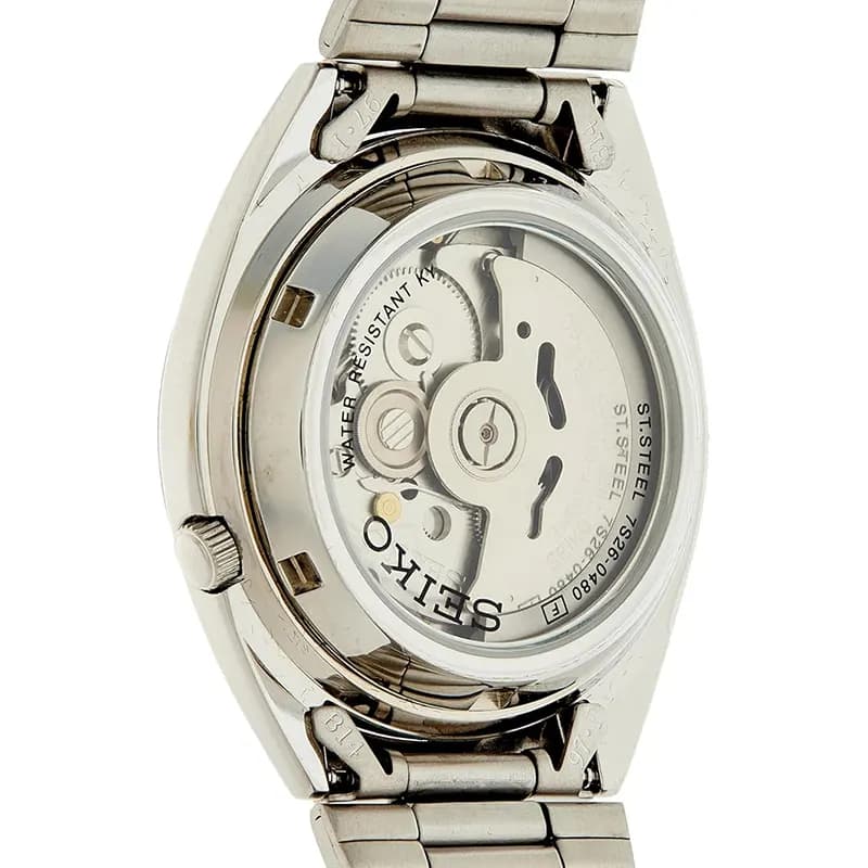 Seiko 5 Automatic Silver Dial Day Date Men's Watch | SNXS73K