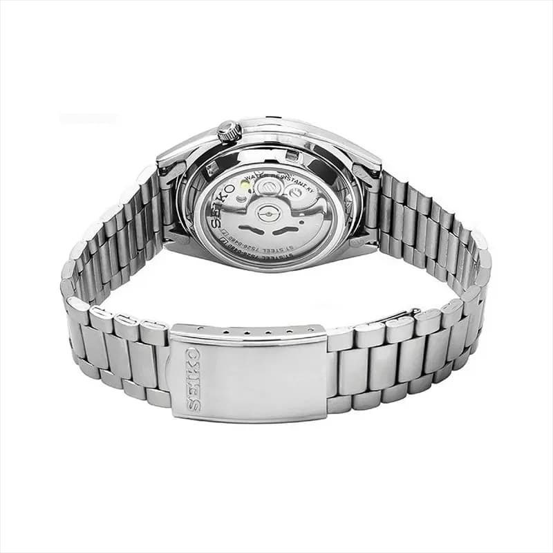 Seiko 5 Automatic White Dial Day Date Men's Watch | SNXF05K