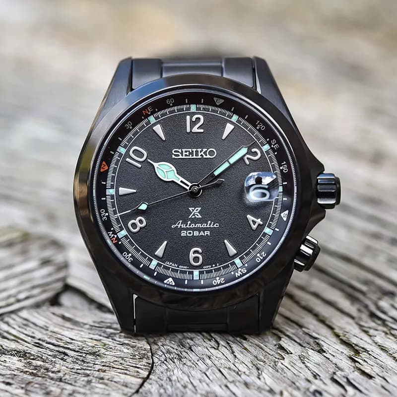 Seiko Alpinist The Black Series Limited Edition Men's Watch | SPB337J1