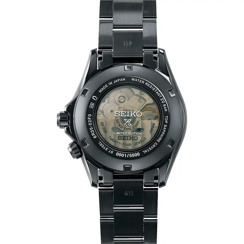 Seiko Alpinist The Black Series Limited Edition Men's Watch | SPB337J1