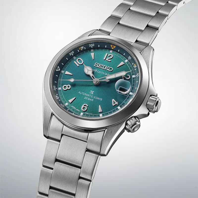 Seiko Prospex Alpinist 'Tealpine' Turquoise Dial Men's Watch | SPB503J1