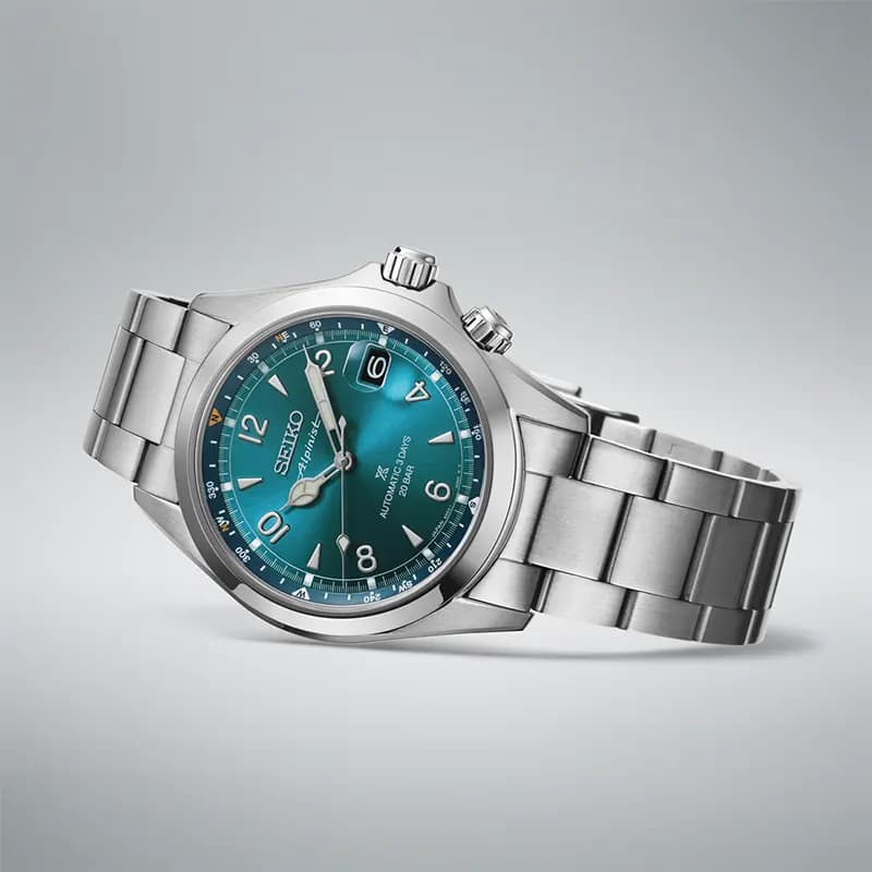 Seiko Prospex Alpinist 'Tealpine' Turquoise Dial Men's Watch | SPB503J1