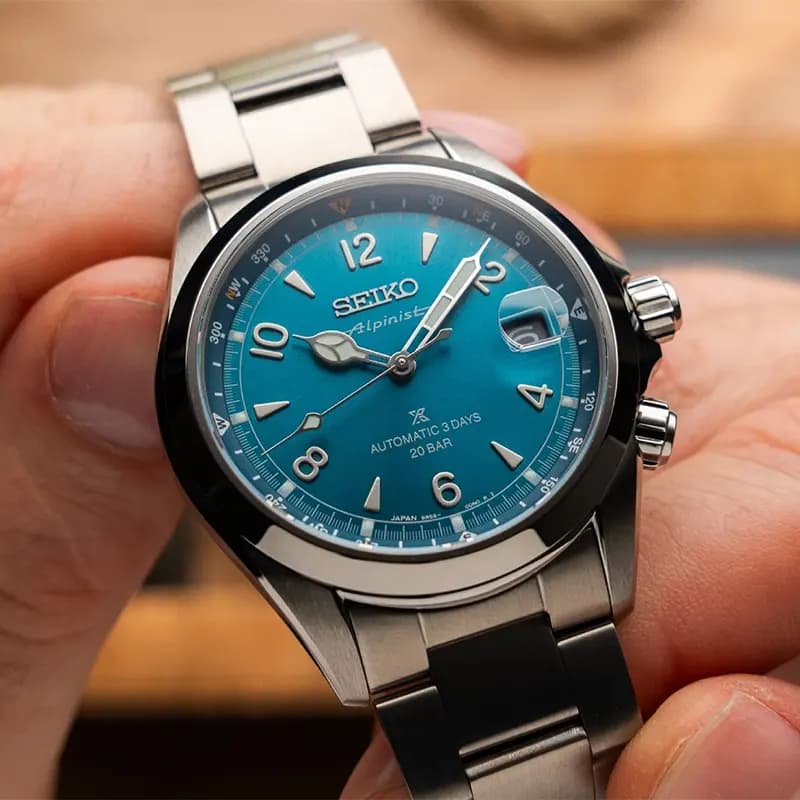 Seiko Prospex Alpinist 'Tealpine' Turquoise Dial Men's Watch | SPB503J1 secondary view