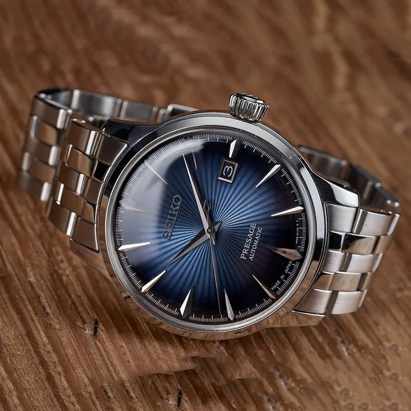 Seiko Presage Cocktail Time Blue Dial Men's Watch | SRPB41J1